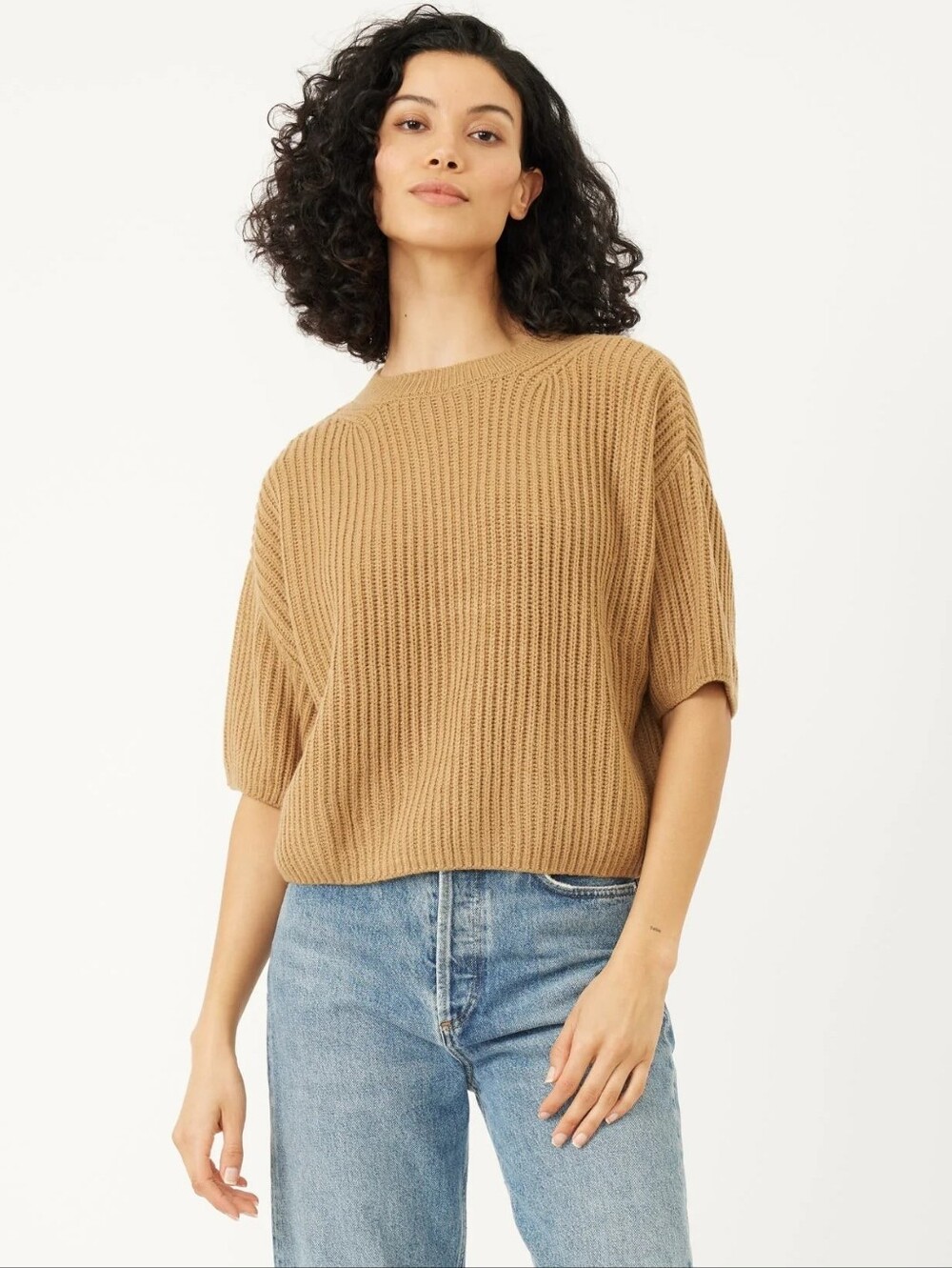 Stitches & Stripes Harper Boxy Knit Top - Size XS